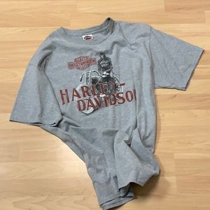 Harley Davidson Red Riding Hood Logo XL Men’s Tee